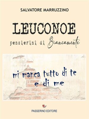 cover image of Leuconoe
